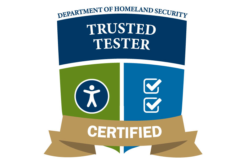DHS Trusted Tester Certified